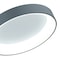 Cwi Lighting Arenal LED Drum Shade Pendant With Gray & White Finish 7103P24-1-167 - alternate 4